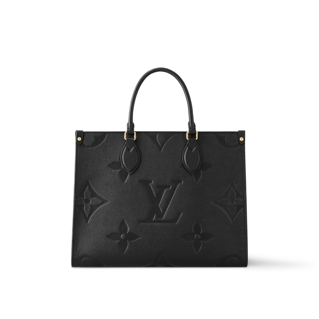 Onthego MM Monogram Empreinte Leather - Women - Handbags | LOUIS VUITTON ®